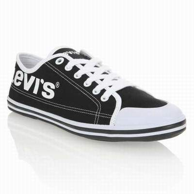 chaussure levis bleu